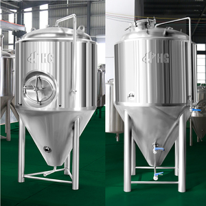 Stainless Steel Wine Fermenter and <b>Storage</b> for Winery Beverage Factory Dimple Jacketed Fermentation Hg-1000l Dimple Jacketed - Product Image 4