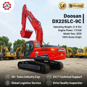 Excavadora Hidráulica Usada DOOSAN DX225LC-9C Original de Corea de 22 Toneladas en Venta - Product Image 2