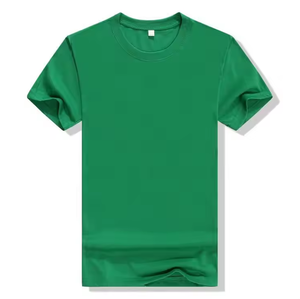 เสื้อยืดสีพื้นขายส่ง รับสกรีนลายตามสั่ง เสื้อยืดผู้ชายผ้าโพลีเอสเตอร์ผสมคอตตอน - Product Image 6