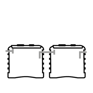 Fosse septique à deux chambres 80 AE Machines de traitement de l'eau - Product Image 1