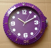 Horloge murale de style antique en forme de montre de design de mode, quartz analogique, salon