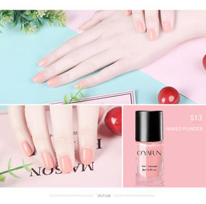 Vernis à ongles pelable à base d'eau OYAFUN - Multicolores, inodore, séchage rapide, sans danger pour les femmes enceintes et les enfants, pour le nail art DIY - Product Image 6