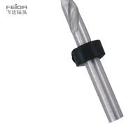 Kit de forets étagés FEIDA personnalisés à queue hexagonale 1/4'' HSS Subland pour trous de poche, plaqués titane, garantie 3 ans, pour perçage manuel avec gabarit