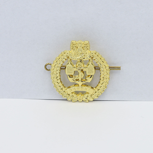 Custom Metal Brooch Name Label Tag Special Design logo Custom logo Gold Plated Factory Durable Scratch-Resistant Metal Badge Pin - Product Image 2