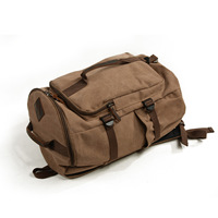 Sac à dos vintage en toile pour homme, idéal pour les voyages, le travail et la randonnée, avec compartiment portable pour ordinateur portable et respirant pour les essentiels