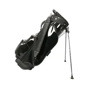 OEM/ODM Hot Sale Transparent Lightweight Stand Golf Bag Waterproof PVC/TPU Golf Stand Bag