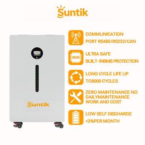 แบตเตอรี่ Suntik 51.2V 600Ah แบบแยกส่วน ต่อพ่วงได้ รับประกัน 10 ปี ระบบจัดการแบตเตอรี่อัจฉริยะ (Smart BMS) 8000 รอบการใช้งาน ปลอดภัย มาตรฐาน IP65 ติดตั้งง่าย - Product Image 4
