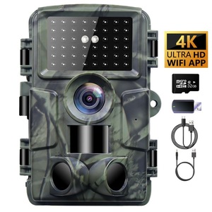 กล้องติดตามสัตว์ป่า Pr4000 4K 6000 Wifi แอพพลิเคชั่น มองเห็นในเวลากลางคืน สำหรับล่าสัตว์กลางแจ้ง ลายพราง กันน้ำ Ip65 - Product Image 1