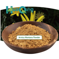 Poudre d'extrait d'arnica Montana de haute qualité 10:1 extrait de fleur solvant extrait vente en gros dans un emballage de tambour en plastique testé aux UV