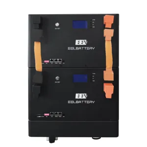 EEL V3 Version 48V 16S Stackable 51.2V 280Ah 302Ah 306Ah 320Ah Complete Battery Pack with Active Balancer for Solar System