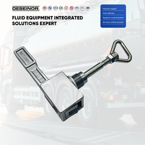 Valvola di intercettazione a leva manuale in acciaio fuso GY675B per cisterna carburante -40 (Vendita all'ingrosso) ℃ ~+70 ℃    Cavo di Collegamento in Acciaio Disponibile in Magazzino - Product Image 1