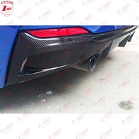 Diffuseur arrière en fibre de carbone Z-ART pour BMW Série 2 F22 F23 2015-2019, pièces de tuning