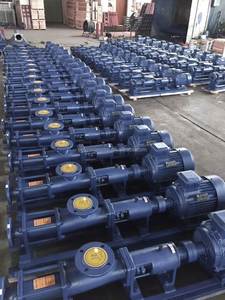 Bomba de tornillo excéntrico monoelíptica tipo G con rotor helicoidal y estator, bomba de tornillo único para transferencia de lodos, suspensos y hormigón - Product Image 6