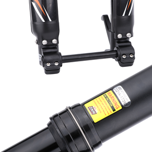 Fourche <span class=keywords><strong>avant</strong></span> DNM USD-6S à double amortisseur hydraulique à contre-coup, <span class=keywords><strong>axe</strong></span> de 110 * 15 mm pour <span class=keywords><strong>VTT</strong></span> 26/27,5 pouces - Product Image 2