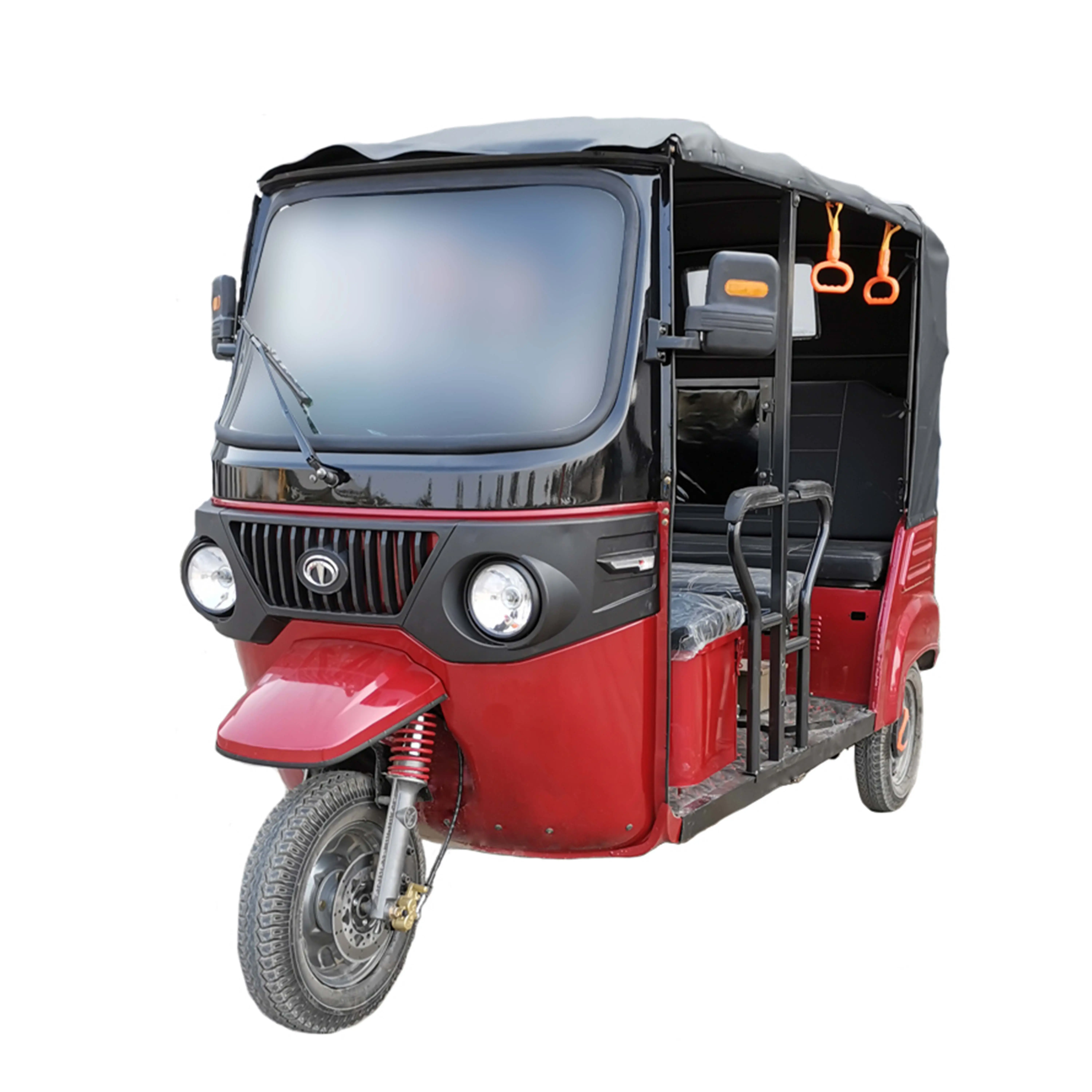 バングラデシュの電気自動車人力車6人乗りタクシー用電動三輪車