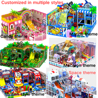 Jeux interactifs d'intérieur, aire de jeux pour enfants, équipement de jeux doux d'intérieur avec de grands toboggans