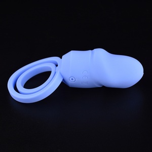 Anillo Vibrador para Pene CityFun con Forma de Pene, 10 Vibraciones, Estimulación de Clítoris y Pene, Anillo Vibrador de Silicona, Juguetes Sexuales para Parejas - Product Image 5