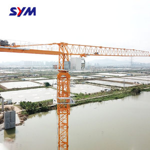 Grúa <span class=keywords><strong>Torre</strong></span> QTZ 125 <span class=keywords><strong>para</strong></span> Construcción de Alta Carga y Momento de Carga Elevado - Product Image 4