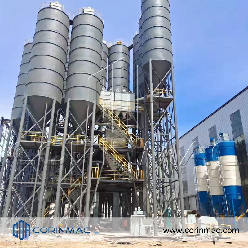 CORINMAC Powder Helical Mixer Dry Mortar Equipment 1 Year Warranty Dry ...