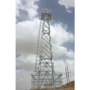 เสาโทรคมนาคมเหล็กสำหรับเสาอากาศ GSM, WiFi, BTS และโทรศัพท์มือถือแบบมุมฉาก - Product Image 1