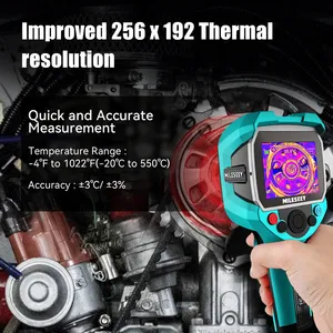 Caméra <span class=keywords><strong>thermique</strong></span> automobile Mileseey, détecteur de fuite d'eau infrarouge HVAC, contrôleur de température, utilisation industrielle en extérieur, OEM Chine - Product Image 2