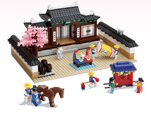 Bloques de Construcción de Escena de Boda Tradicional Coreana, Estilo Clásico, Juguete Educativo - Product Image 6