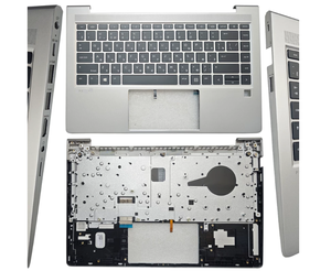 Cover C per Laptop con Tastiera Retroilluminata per HP Probook 440 G8 445 G8, Case Superiore M23769-001 US UK <span class=keywords><strong>RU</strong></span> BE GR SP <span class=keywords><strong>LA</strong></span> FR BR - Product Image 5