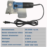 Machine de meulage électrique industrielle robuste pour lames de découpe en U, outil de meulage pour lames d'impression et de découpe, 260W 38000