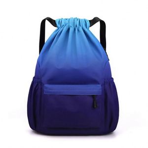 Source Bundle Pocket Drawstring <b>Backpacks</b> Waterproof Bags Large Capacity Drawstring <b>Backpacks</b> Outdoor Travel Bags - Product Image 3