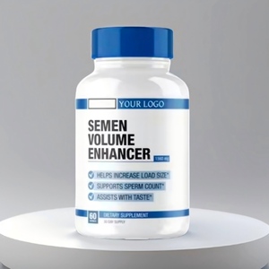 Servicio de píldoras de extracto natural 9 en 1 para la salud de los hombres, mejora la calidad de la erección, mejora la motilidad del esperma, suplemento nutritivo Masculino - Product Image 1