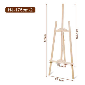 Xin Bowen fournitures de bureau scolaire chevalet en bois de hêtre de haute qualité 90/120/150/175cm chevalet support pour peinture - Product Image 5
