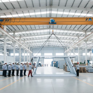 Moderne, ademende, 50 mm dikke sandwichpanelen voor gestapelde huizen met snelle installatie - Product Image 6