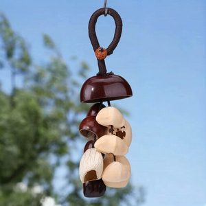 Wholesale Handcrafted Natural Fruit Shell Bell Hanging Decor <b>Wind</b> <b>Chime</b> - Product Image 6