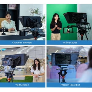 Feelworld Tp16 16 Inch Máy Tính Bảng Ngang Dọc Nhắc Gấp Teleprompter, Không Dây Điều Khiển Từ Xa - Product Image 3