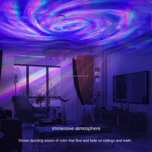 2025 <span class=keywords><strong>RGB</strong></span> thay đổi màu sắc phía Bắc Aurora đèn cạnh giường ngủ phong cách hiện đại từ xa không khí phòng ngủ ánh sáng sao cạnh giường ngủ trang trí ánh sáng - Product Image 5