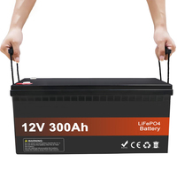 Ukraina Polandia Rumania EU Stok 12V 24V 36V 48V 100Ah 200Ah 300Ah 400Ah Baterai Lithium Iron Solar Deep Cycle LifePo4