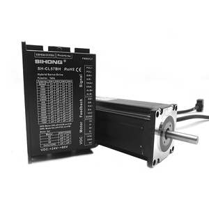 เครื่องเจาะแบบวงปิด Siheng Motor 3nm ไฮบริด สแตนเลส 57 มม. คุณภาพมาตรฐาน CE 2 เฟส Nema23 48V 5A - Product Image 2