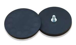 3 Estilos de imanes recubiertos de goma negra con dimensiones personalizables - Product Image 6