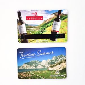 Высококачественный термометр для винных бутылок с жидкокристаллическим дисплеем (4-24°C) на бумажной основе - Product Image 5