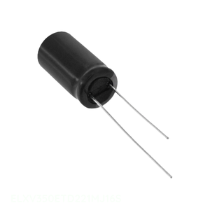ตัวเก็บประจุแบบมีรู ELXV350ETD221MJ16S 220 uF 20% 35V ตัวเก็บประจุแบบมีรัศมี th 220 uF - Product Image 1