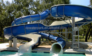 Tobogán Espiral Abierto, Equipo de Parque Acuático al por Mayor de Fábrica - Product Image 3