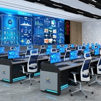 Kehua Fuwei Bureau industriel personnalisable, Centre de contrôle et de dispatching centralisé pour Smart City, Centre de commandement de sécurité modulaire, Commercial