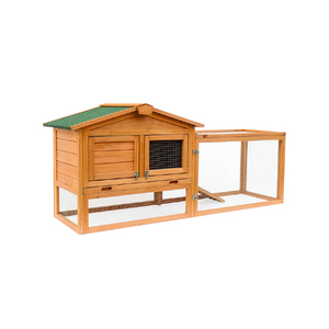 Conigliera di legno all'ingrosso della fabbrica con la corsa - Product Image 4