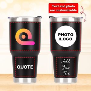 Vaso Térmico Personalizado para Café de 30 oz, Doble Pared, Aislamiento al Vacío, Acero Inoxidable, Rendimiento Térmico de Más de 24 Horas, Apto para Agua Hirviendo - Product Image 1