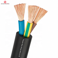 Câble en caoutchouc étanche JHS, câble de pompe submersible flexible de haute qualité à 4 conducteurs, 450/750V