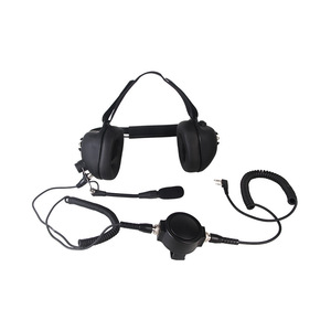 Auriculares de aviación con reducción de ruido para piloto de helicóptero, auriculares de comunicación para aeronaves de ala fija - Product Image 4