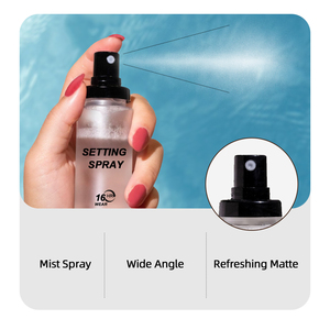 สเปรย์เซ็ตเครื่องสำอางควบคุมความมัน ติดทนนาน ให้ผิวหน้าสดชื่น แมตต์ - Product Image 2