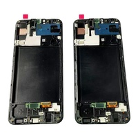 Pantalla LCD OLED 100% Probada para Samsung Galaxy A30s A307F A307 A307FN con Marco