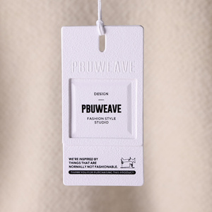 Biểu Tượng Tùy Chỉnh Màu Xanh Lá Cây Có Thể Tái Chế Giấy Treo Thẻ Kinh Doanh In Quần Áo Thẻ T-Shirts Áo Khoác Túi Giày Quần Áo Sang Trọng Treo Tag - Product Image 1