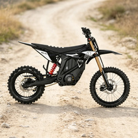 Moto électrique tout-terrain pour adultes Altis Delta S avec moteur central et écran TFT